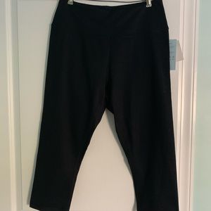 Z by Zella crop leggings. 1X. Black